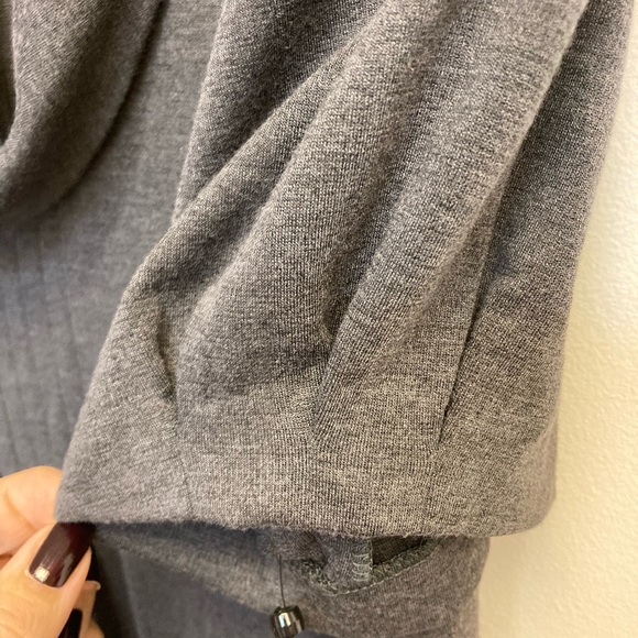 Calvin Klein Charcoal Scoop Neck Dress - Picture 4 of 11